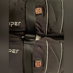 Black Heated Gloves